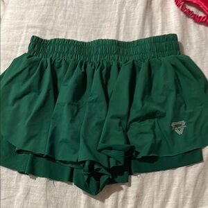 Emerald Green Women's Athletic Shorts